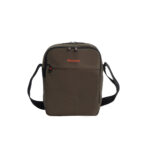 Shoulder bag with flap khaki (Geyser)